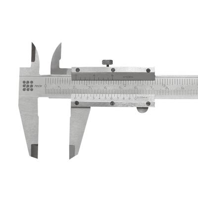 Skydelære med skruelås 0-150x0,05 mm (TECH brand, Economy) og 40 mm kæber
